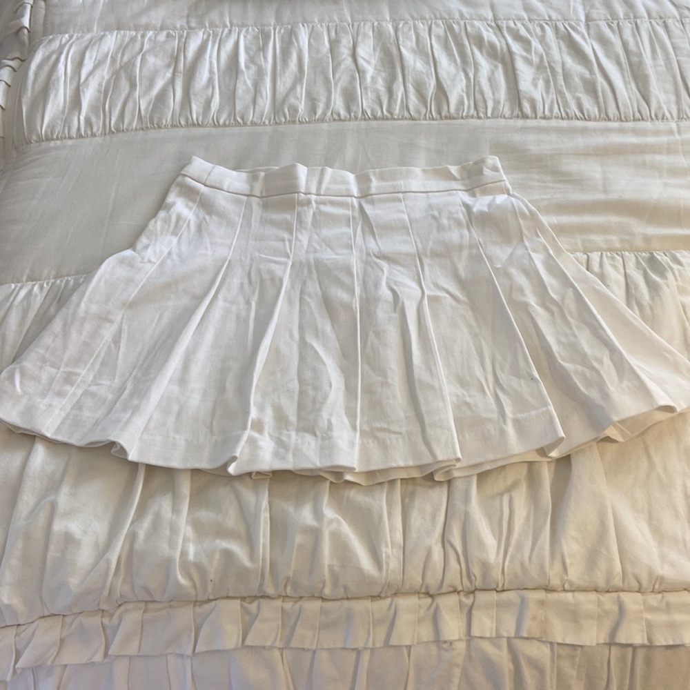 White skirt
